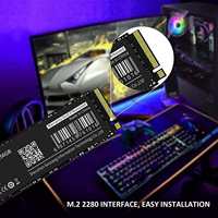 Laptop dan Desktop dengan Solid-state Drive Terintegrasi, Antarmuka PCIe 3x4, Kecepatan Baca 6Gb/s, Kecepatan Tulis 1800-2150MB/S, Kecepatan Baca 650-1700MB/S