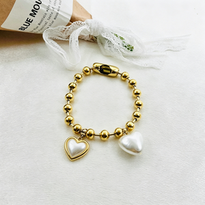 Solicite Catálogo de Pulseras Españolas con <span class=keywords><strong>Perlas</strong></span>, Brazaletes de Cuentas, Joyería de Moda para Mujer, Joyería de Alta Calidad, Bolas 316L - Product Image 1