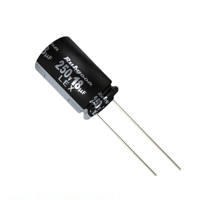 ตัวเก็บประจุ UF 20% 3.3 UF 400V แบบมีรู400LEX3R3MEFC8X11.5ตัวเก็บประจุ UF - Product Image 1