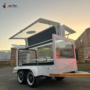 Лучший популярный индивидуальный ритуальный прицеп для перевозки тел на белых лошадях, по оптовой цене, специальный ритуальный прицеп-катафалк для продажи - Product Image 6