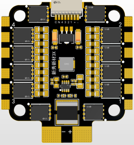 High Quality MAD AM32 50A 3-12S 4in1 ESC Light Weight Electronic Speed Control for the FPV Drone - Product Image 5