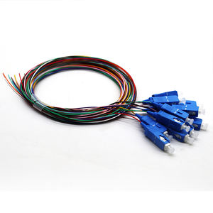 Igtail LC SC St FC UPC APC cinta simple, coletas de cable de fibra óptica, 12 colores - Product Image 5