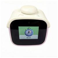 Jam Alarm Proyeksi Stasiun Cuaca Termometer Monitor Suhu Kelembaban Dengan Ai Llm Dilengkapi Suara