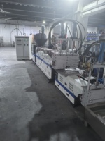 Ligne de granulation complète d'extrusion de plastique à vis simple de 110 kW pour le recyclage et la granulation de PC/LDPE/HDPE