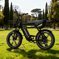 Vélo Électrique Tout-Terrain Haut de Gamme KOOLUX X9 PRO en Acier, Personnalisé en Usine, 250W pour UE, 750W pour Royaume-Uni, Double Batterie, Autonomie Étendue 100-180km, Pneus Larges