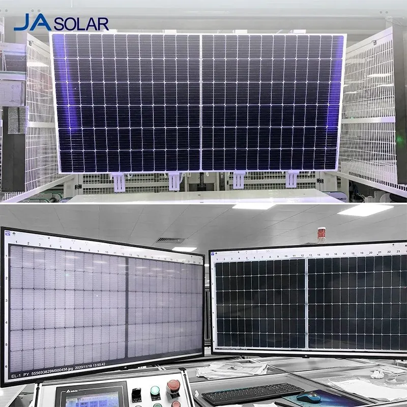 Wonderful solar module bifacial photovoltaic cell solar panel JAM78D40 600-625/GB photovoltaic panels on roof