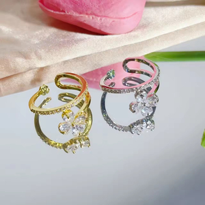 Versatile in Temperament Geometric <b>Ring</b> Individual Fashion <b>Ring</b> <b>Resizable</b> Exquisite Jewelry for Women <b>Rings</b> - Product Image 2