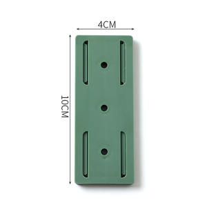 Support de <span class=keywords><strong>fixation</strong></span> de prise mobile de bureau auto-adhésif sans poinçon support mural fixateur de multiprise pour la maison fixateur suspendu - Product Image 6