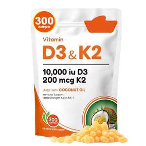 ओम प्राइवेट लेबल d3 k2 विटामिन डी 3 softजेल d3 10000iu सॉफ्टजेल - Product Image 1