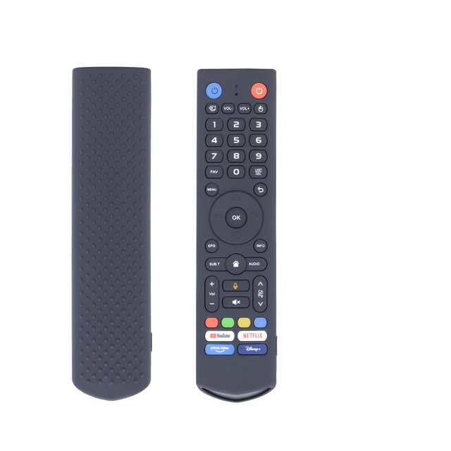 Washable Protector for Vseebox Voice Remote Luminous Color Cover Shell to Home TV Voice Controller