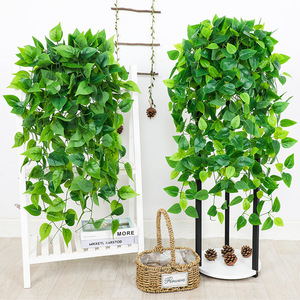 Ces années fugitives Plante artificielle de Pothos en vigne 30cm-100cm, Vigne de soie verte pour décoration intérieure et arrangement floral - Product Image 4