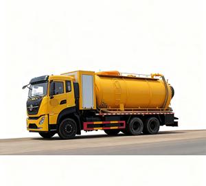 Camion aspirateur Euro 3 8000 litres 8 tonnes 6x4 - Nettoyage sans résidus et en profondeur - Product Image 3