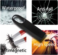 Clé USB 2.0 miniature en métal personnalisée, impression recto-verso, gravure de logo et texte, vente en gros