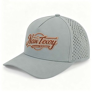 Custom logo <b>Vintage</b> 5 Panel Rope Waterproof Unstructured Nylon Hats Baseball <b>Cap</b> - Product Image 3
