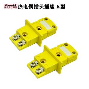 Termopar Tipo K, Conector Pequeño Amarillo SMPW-K-M/F, Conector Macho y Hembra para Panel, Color Amarillo, Producto para Conectores de Circuitos Integrados - Product Image 5