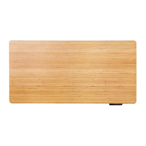 Bảng Tre 100% Cacbon Hóa Phía Trên Bàn Máy Tính Văn Phòng Chất Lượng Cao Để Nâng Cao Để Bàn - Product Image 5