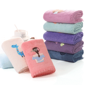 Serviette en microfibre polaire épaisse, 100 pièces, douce et absorbante, pour le lavage du visage, les soins de la peau et la coiffure - Product Image 3