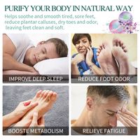 South Moon Vente en gros Marque privée Gingembre 6 PCS Pack Foot SPA Soak Comprimés Herbal Hydratant Améliorer le sommeil Bain de pieds Bombes