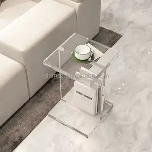 Modern Design living room chair bedside acrylic furniture side accent table