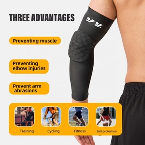 Support de coude de compression rembourré, respirant, léger et flexible, personnalisé pour le sport - Product Image 2