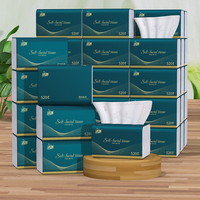 520 Pièces de Mouchoirs et Serviettes en Papier, Prix Bas, Gaufrés avec 4/5/6 Couches de Pâte de Bois Naturelle.