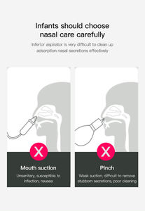 Outil de crottes de bébé bon marché rechargeable et étanche Vente en gros <span class=keywords><strong>Aspirateur</strong></span> nasal <span class=keywords><strong>Aspirateur</strong></span> à usage domestique Nettoyant pour le nez de bébé pour les soins de bébé - Product Image 6