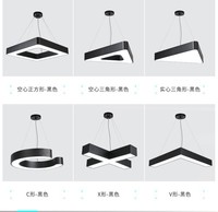 Luminaire suspendu rond à LED dimmable pour l'éclairage intérieur des bureaux