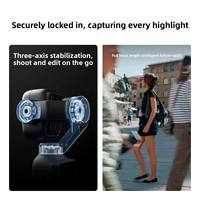 Nuova Fotocamera Gimbal Portatile Originale Osmo Pocket 4P a Doppia Lente con Messa a Fuoco Intelligente per Videocamere Sportive, Ideale per Vlogger e Filmmaker