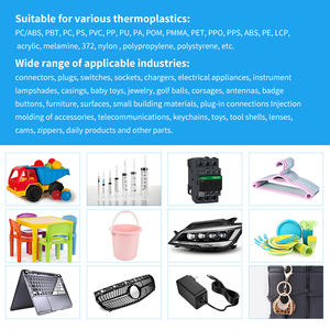 25 tonnes multi-matériaux accessoires de produits jouets machine verticale automatique de moulage par injection de plastique à glissière unique pour petites pièces - Product Image 4