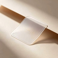 Autocollant alimentaire YSB holographique, durable, imperméable, résistant à l'huile, de qualité alimentaire, transparent givré, ISO 22000, découpe personnalisée, auto-adhésif