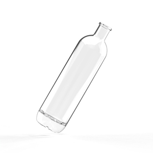 Elegante Botella de Vidrio Vacía de <span class=keywords><strong>1</strong></span> Litro con Base Pesada, Estilo Decantador de Ron Caribeño, con Cierre Clásico de Barra - Product Image 3