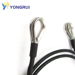 Specialized Production Black Plastic-Coated Alloy Steel <strong>Wire</strong> <strong>Rope</strong> <strong>Sling</strong> Safety <strong>Ropes</strong> Bending 304 Stainless/Galvanized Coating - Product Image 3