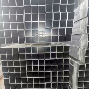 Perfil Rectangular de <span class=keywords><strong>Aluminio</strong></span> Extruido 6063 T5, <span class=keywords><strong>Tubo</strong></span> Hueco para Ventanas, Puertas y Estructuras de Construcción - Product Image 5