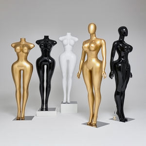 Mannequin féminin sexy de nouvelle conception en gros, mannequin BBL courbé, poupée mannequin femme chromée, présentoir de vêtements - Product Image 6