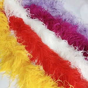 Abanico De Pluma De Avestruz - Plumas Quilla