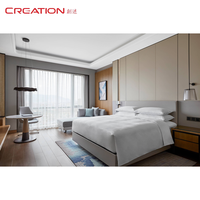 Mobilier d'hôtel clé en main pour ensembles de chambres 5 étoiles et mobilier de hall, conception personnalisée pour projets hôteliers de grande envergure