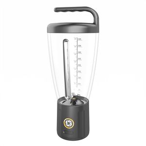 Licuadora portátil de 1000ml, recargable por USB, 6 cuchillas de acero inoxidable, control con un solo botón para batidos, hogar, viajes, exteriores - Product Image 6