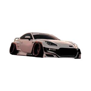 Nouveau kit carrosserie large pour Toyota GR86 BRZ, style Rocket Rabbit, pare-chocs avant et arrière, ailerons, modèle GT86, état neuf - Product Image 1