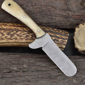 Cuchillo Quirúrgico Veterinario de Acero de Damasco de Alta Calidad para Castración de Toros, para el Cuidado y Manejo de Animales de Granja - Product Image 3