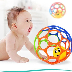 Jouets éducatifs pour enfants, jouets sensoriels pour bébés <span class=keywords><strong>de</strong></span> 6 à 12 mois, balle en silicone pour bébé, <span class=keywords><strong>hochet</strong></span> pour bébé, <span class=keywords><strong>hochet</strong></span> coloré pour bébé - Product Image 4