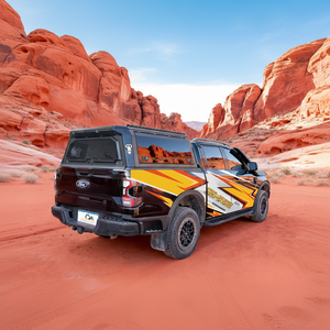 Hardtop de camionnette 4x4 en alliage d'aluminium noir de haute qualité sur mesure avec OEM/ODM pour Ford Hilux & Rav <span class=keywords><strong>4</strong></span> - Product Image 1