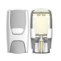 Distributeur de savon liquide commercial rechargeable pour les mains Distributeur de savon moussant manuel mural