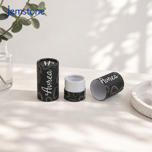 Custom Recyclable Kraft Cardboard Car Fragrance <b>Reed</b> <b>Diffuser</b> Cylinder Packaging Box Essential Oil Perfume Paper Tube Packaging - Product Image 1