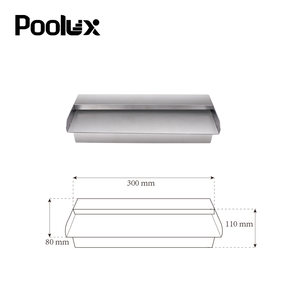 Cascade en acier inoxydable pour <span class=keywords><strong>piscine</strong></span>, cascade silencieuse en acier inoxydable 304, élément d'eau pour aménagement paysager et <span class=keywords><strong>piscine</strong></span> décorative - Product Image 3