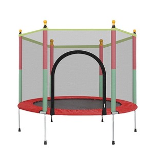 Nuevo Trampolín con Red <span class=keywords><strong>para</strong></span> Niños y Adultos, Cama Elástica Interior <span class=keywords><strong>para</strong></span> Fitness con Protección <span class=keywords><strong>de</strong></span> <span class=keywords><strong>Malla</strong></span> - Product Image 5