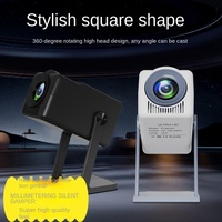 Mini projecteur portable K300 Ultra HD 120 pouces 200 Lumens 360 Gimbal Android 14 WiFi6 Smart Home Cinéma Voyage Extérieur