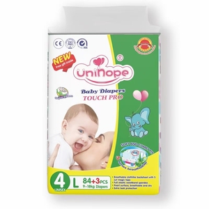 Absorción suave y transpirable de pañales de bebé OEM ODM con canal de prevención de fugas 3D Suministro de pañales de bebé al por mayor - Product Image 6