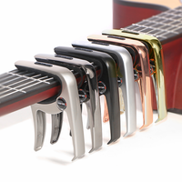 Capo silikon grosir pabrik langsung BDJ-59 untuk gitar akustik aksesoris instrumen musik Natal senar untuk