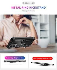 Para <span class=keywords><strong>Moto</strong></span> G54 funda, TPU + PC 2 en 1 funda a prueba de golpes con anillo Kickstand funda magnética para móvil fundas de teléfono para Motorola <span class=keywords><strong>Moto</strong></span> G54 5G - Product Image 4