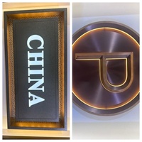 Lettres lumineuses rétroéclairées personnalisées, enseigne LED pour le nom de votre entreprise, décoration de porte et de mur de magasin